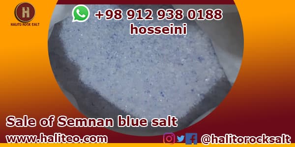 Semnan blue salt