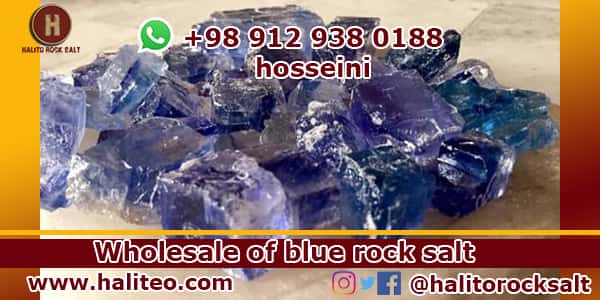 Blue rock salt