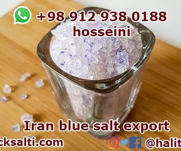 blue salt in Iran