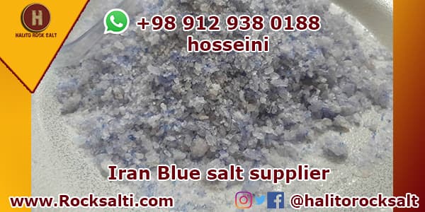 Iran blue salt