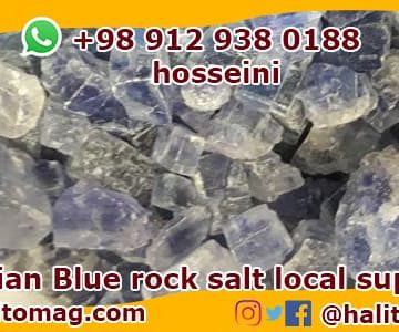 Blue rock salt