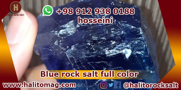Blue rock salt
