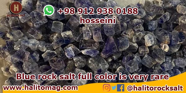 Blue rock salt