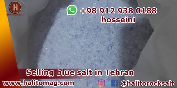 Iranian blue salt