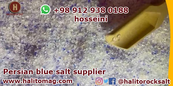 Blue rock salt