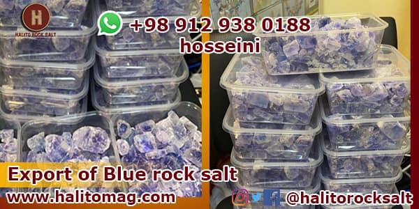 Blue rock salt