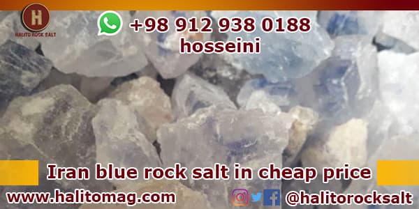 Blue rock salt